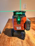 Hilti Pm 40-MG Green Multi-line Laser Level Kit W/ Tripod, Battery & Charger. Fixed Price $850.00.