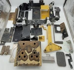 Huge Lot Topcon/cat Machine Control System Mounts, Brackets For GX60, MC-R3, Etc. Fixed Price $399.99.