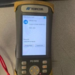 Topcon FC-500 Data Collector W/internal Gps. Fixed Price $900.00.