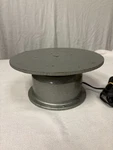 Vintage Vue-more Rotary Motorized 8 1/2" Turntable Works. Fixed Price $34.99.