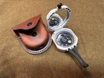 Brunton F-5008 Compro Pocket Transit Compass Azimuth 0-360 With Case. Fixed Price $295.00.