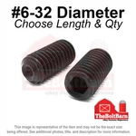 #6-32 Alloy Cup Point Allen Socket Set Screw Coarse Black Oxide (pick Size Qty). Fixed Price $517.29.