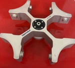 Eppendorf A-4-62 Swing Bucket Rotor From 5810 Centrifuge. Fixed Price $225.00.