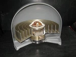 Cutaway Display Of Trimble Gnss Choke Ring Antenna Dm C146 Radome Gps Cors. Fixed Price $175.00.