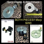 Seco #5198-052 Clamp & Rotating Tripod Bracket 5196-13 For Survey Laser Tech. Fixed Price $218.49.