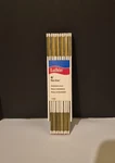 Vintage Lufkin 1066D 6' Flat Read Wood Folding Rugged Engineers Red End Nos. Fixed Price $14.99.
