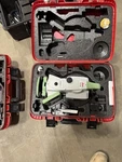 Leica TS06A And TS16B Total Stations Set With Carrying Cases For Surveying. Fixed Price $20000.00.