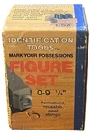 Young Bros. Stamp Works 06091 Figure Set 0-9 1/4". Fixed Price $66.49.