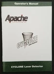 Apache Cyclone Laser Detector Operator's Manual. Fixed Price $9.95.