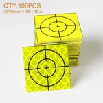 Reflector Sheet 100PCS 30X30MM Reflective Tape Target For Total Station Survey. Fixed Price $20.50.