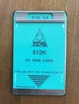 Tds 512K Ram Card. Tested. For Hp 48GX, Tripod Data Systems Survey / Pro. Fixed Price $155.00.