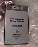 Civil Engineering Review Software Card 48GX/SX Calculator Chotkeh Pe-ce. Fixed Price $194.74.