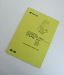 Topcon Instruction Manual Electronic Total Station, GTS-720 Series. Fixed Price $50.00.