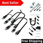 Usb 3.0 Dual Power Y Shape Cables - 5 Gbps Transfer Ideal For Multiple Devices. Fixed Price $23.39.