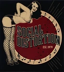 Sticker Social Distortion Retro Pin-up Girl Punk Rock Music Band Decal #15647. Fixed Price $6.25.