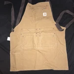 Carhartt Firm Duck Apron Carpenter Brown Tan AM3439-M 103439-211 Tool Pockets. Fixed Price $60.00.