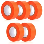 5 Pack Orange Flagging Marking Tape, 1" X 100 Non-adhesive Survey Ribbon Rolls. Fixed Price $10.02.