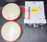 Leica Gps Powerbox MNS1250GG & 2XMNA1202GG Antennas. Fixed Price $2400.00.