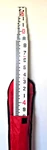 Geomax 25FT Fiberglass Level Rod Staff W/ Bag Square 10THS 6 Sections. Fixed Price $156.95.