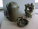 Early Wild Heerbrugg Theodolite Swiss Made Bullet Case Serial # 28754. Fixed Price $285.00.