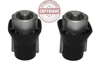 2 Topcon GR-3, GR-5 Gps Receiver Quick Release Adapter, Base Rover, GR3, GR5. Fixed Price $195.00.