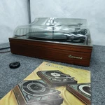 Garrard AT60 Turntable Record Player Shure M3D Cartridge Wood Base Dust Cover. Fixed Price $139.67.