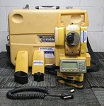 Topcon GTS-235W Total Station Surveying System With Batteries & Hard Case. Fixed Price $1299.99.