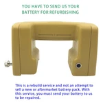 Rebuild Service For Topcon BT-24Q Battery GTS-300/GTS-700 Total Stations. Fixed Price $52.00.