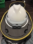 Trimble XR10 Mobiwan Mobilus Hololens 2 Full Brim Hardhat Headset W/ Case. Fixed Price $950.00.