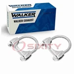 Pc Walker Exhaust Clamps For 2000-2002 Lincoln Ls 3.0L 3.9L V6 V8 Hardware Vf. Fixed Price $13.12.