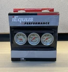 Equus 1-1/2 Triple Gauge Set 8000 Series (8100) New/open Box. Fixed Price $79.99.