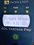 Pacific Crest Vantage Pro ADLP-2 P/N:82218-10 430-473 Mhz- Tried & Tested. Fixed Price $3785.00.
