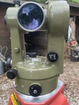 Kern K1-A Surveying Transit Theodolite 20" Angular Accuracy With Carry Case. Fixed Price $175.00.