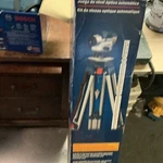 Bosch Gol 26CK 26X Automatic W/tripod & 8FT Aluminum Leveling Rod. Fixed Price $270.00.