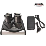 Complete Motorola SAC9000-4000 Charging Kit With Power Supply & Batteries. Fixed Price $99.95.