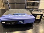Linksys Wireless-b Broadband Router With Port Switch Model BEFW11S4 Version. Fixed Price $10.00.