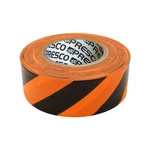 Presco Presglo Stripe Patterned Roll Flagging Tape: 1-3/16 In. X 50 Yds. Neon Or. Fixed Price $8.99.