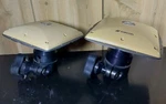 Two (2X) PG-S3 Topcon Fence Antennas Machine Control Gnss Gps With Mounts Masts. Fixed Price $1299.00.