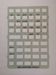New Smi Surveying Overlay - For Hp 48GX Calculator/cards. Fixed Price $29.99.