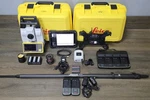 Leica ICR80 1" Machine Control Robotic Total Station, CC200 Icon, Autopole AP20. Fixed Price $32495.00.