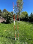 Dietzgen N6595 Fluted Aluminum Range Pole 8 Foot. Fixed Price $59.95.