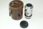 Spectra Duo Focus 140MM 1:4.5 Exakta Mount Lens W/ Case *. Fixed Price $109.00.