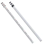 9FT Telescopic Survey Rod 3-SECTION Aluminum W/ FT/10THS + Ft/inch Scales. Fixed Price $44.63.