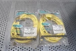 (qty 2) Remke Sensors Mini Micro Link Cable Connector 105A0120AP Pole Female. Fixed Price $60.00.