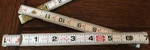 Lufkin Rugged Red End Folding Ruler 1066D Engineers Made Usa. Fixed Price $19.99.
