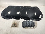 (4) Trimble Precision Planting Metal Cover For Skip Stop (343024) With Hardware. Fixed Price $69.99.