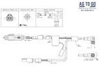 Trimble Ez-guide 500 Pwr Cable P/n 62817/62818. Fixed Price $389.00.