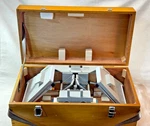 Sokkia Sokkisha MS27 Mirror Stereoscope 3X Binocular, Wood Case & Manual Japan. Fixed Price $425.00.