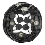 50FT 12 Gauge 5-15R 7 Outlet Cable Multiple Extension Cord With Ul.... Fixed Price $87.54.