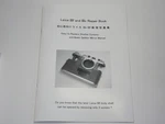 Leica Iiif & Iiic (3 3A 3B) Repair Book Replace Shutter Curtains Mirror Manual. Fixed Price $20.00.